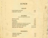 Il Cavallo Italian Restaurant Lunch Menu - £9.29 GBP