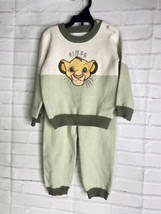 Disney Baby The Lion King Simba 2 Piece Set Outfit Knit Sweater Pants 18... - $24.75