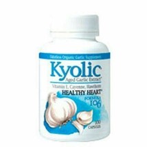 NEW Kyolic Aged Garlic Extract Healthy Heart Formula 106 100 Capsules - £29.55 GBP