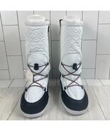 Hunter Women’s Original Quilted Snow Boots White Black Size 8 Waterproof... - €61,82 EUR