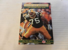 1995 Green Bay Packers Official Media Guide Book Ken Ruettgers on cover - £23.59 GBP
