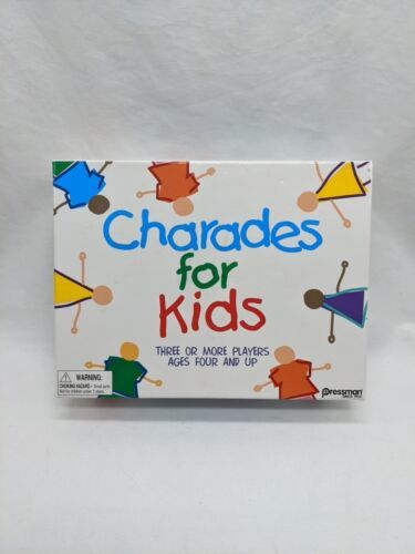 Pressman Toy Games 3010-12 – Gioco Charades Per Bambini, 150 Carte Con Immagini, Da 4 Anni In Su
