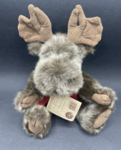 Murray Moosehoofer Fully Jointed Moose Plush from Boyd&#39;s Bears 12&quot; Tags - £15.69 GBP