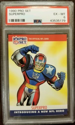 1990 Pro Set Special Inserts #SUPE Superpro SuperPro PSA 6 NM-MT Rookie ... - $49.99