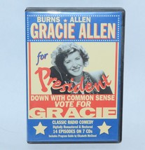 Classic Radio Comedy Burns &amp; Allen Gracie for President 14 Episodes on 7 CDs - £19.51 GBP
