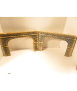 0/027 DOUBLE TUNNEL PORTALS(2)  - 13 X 9&quot;&quot;- SIMULATED STONE FACADE - EXC... - $18.05