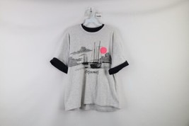 Vintage 90s Streetwear Womens Large Sailboat Sunset Cozumel Mexico T-Shi... - $34.60
