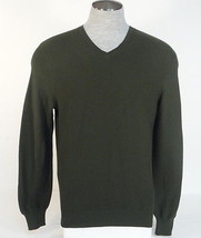 Polo Golf Ralph Lauren Green V Neck 100% Cotton Sweater  Mens NWT - £78.65 GBP