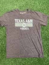 Texas A&amp;M Aggies Shirt Size L Red The Victory Made In USA Men’s Short Sleeve - £15.73 GBP