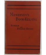 Meservey&#39;s Book-keeping Single and Double Entry A. B. Meservey - £6.38 GBP