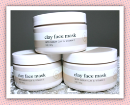 Bath &amp; Body Works 5oz Clay Face Mask with Kaolin Bentonite Clay Vitamin ... - £28.29 GBP