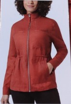 32 Degrees Women&#39;s Full Zip Linen Jacket - $18.99