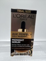 L&#39;Oreal Paris Age Perfect Cell Wrinkle￼ Renewal Midnight Serum .5oz Travel - $8.99