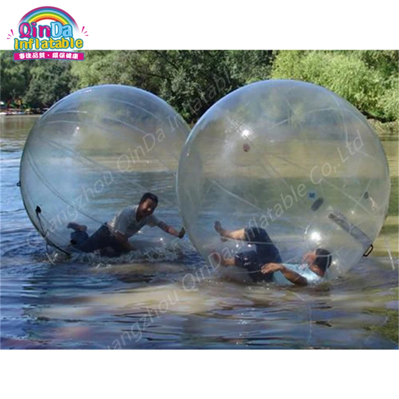 2m PVC Inflatable Water Walking Ball, Pool Float Water Balloon Zorb Ba - £267.55 GBP