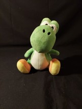 Super Mario Bros Green Yoshi All Star Stuffed Plush 7&quot; Little Buddy 1416 - £8.39 GBP