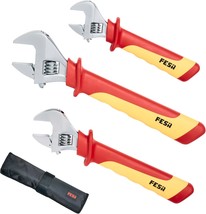 Fesa Insulated Adjustable Wrench Set - 3-Piece 1000V Insulated Tool Set ... - £100.45 GBP