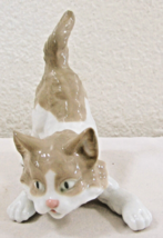 1980 Lladro Animals-Domestic Porcelain 5091 Scare-Dy Cat with Box  - $1,628.98 MXN