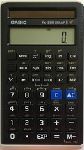 Calculator For Schools, Casio Fx-260Solar Ii Nf. - £24.33 GBP