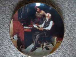 Norman Rockwell "The Love Letters" 1989 Collector Plate - $39.59
