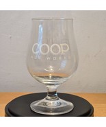 Coop Ale Works DNR Tulip Glass Beer Goblet Oklahoma City Brewery - $14.80