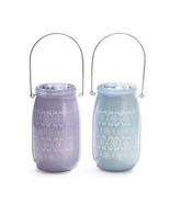 Candle Holder/ Vase Glass Tall Jar with Handle (Set of 2) - €17,12 EUR