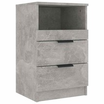 Modern Wooden Bedside Table Cabinet Nightstand With 2 Storage Drawers &amp; Shelf - £46.76 GBP+