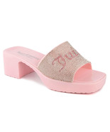 Juicy Couture Harmona Women Logo Heel Slippers - $35.79 CAD