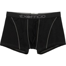 Exofficio men&#39;s give-n-go sport mesh boxer brief in Solid Black - size 2X - £23.79 GBP