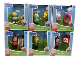 Lot Of 6 Peppa Pig Adventures Figures Complete Set Gerald Pedro Rebecca Suzy Zoe - £35.13 GBP