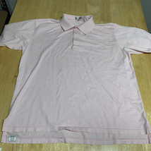 PETER MILLAR Crown Men’s Polo Shirt Pink Sz XL (Company Name) - $17.10