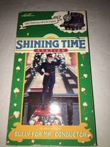 Shining Time Stazione Bully Per Mr Conductor Thomas Il Treno VHS Video 1993-RARE - £51.50 GBP