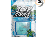 2x Bags Sour Strips Blue Raspberry Flavored Candy | 3.4oz | Fast Shipping - $15.78