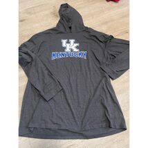 Concepts Sport Kentucky Wildcats Hoodie T-Shirt Mens XXL Charcoal Grey U... - $21.78