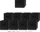 Pomatree Storage Cubes - 11 Inch Cube Storage Bins (9 Pack) | Foldable C... - £32.99 GBP