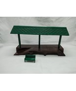 Plasticville Train Station Platform Village Building House Accessory - $19.79