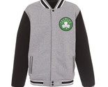 NBA Boston Celtics Reversible Full Snap Fleece Jacket JH Design 2 Front ... - £95.91 GBP