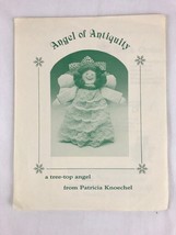 Angel of Antiquity Tree-Top Angel Patricia Knoechel Christmas Holiday Craft - £11.71 GBP