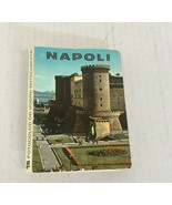 Vintage Napoli Italy miniature souvenir fold out photos accordion style ... - $19.75