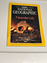 National Geographic Magazine January 1996 Neandertals Vol. 189 No. 1 - €4,34 EUR