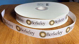University of California Berkeley Inspired Grosgrain Ribbon UC Berkeley - £7.89 GBP