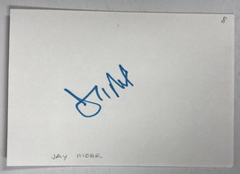 Jay Mohr Signed Autographed 4x6 Index Card - £11.80 GBP