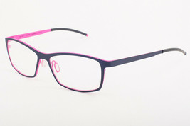 Orgreen RHAPSODY 669 Matte Navy / Matte Neon Pink Titanium Eyeglasses 57mm - £151.11 GBP