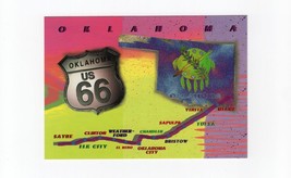 Postcard -&quot;FUN Times On Route 66-OKLAHOMA Card bk29 - £1.19 GBP