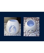 NIB Yankee Candle Retired 2017 Easter Egg with Bunny Votive Candle Holder - $263.25 MXN