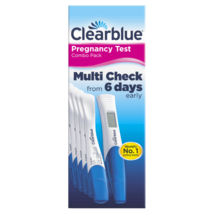 Clearblue Ultra Early Multi-Check &amp; Date Combo Pack includes 6 pregnancy tests - £82.89 GBP