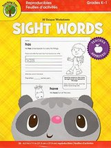 Sight Words Educational Workbook Reproducible - Teacher Approved - Grade... - $5.99