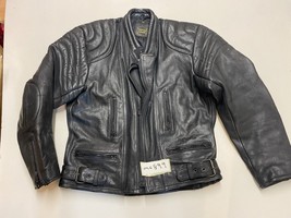 Modeka Vintage IN Pelle Giacca Moto Etichetta 54 Ascella/Ascella 53.3cm ... - $64.73