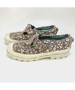 Keds Dark Blue Floral Mary Jane Sneakers Tennis Shoes Buckle Strap Size 7 - £19.68 GBP