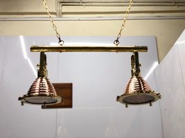 Home Ceiling Deco Handmade Brass &amp; Copper Antique Maritime Pendant Light Lot 10 - $8,901.09