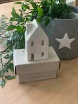 East Of India Porcelain Tea Light Candle Holder - $20.56